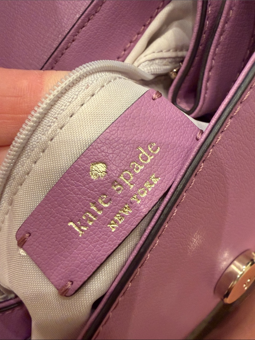 Kate spade Lilac purple backpack - Picture 11 of 14